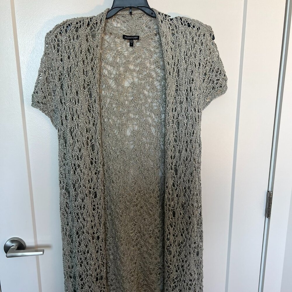 Eileen Fisher Rustic Luster Cardigan